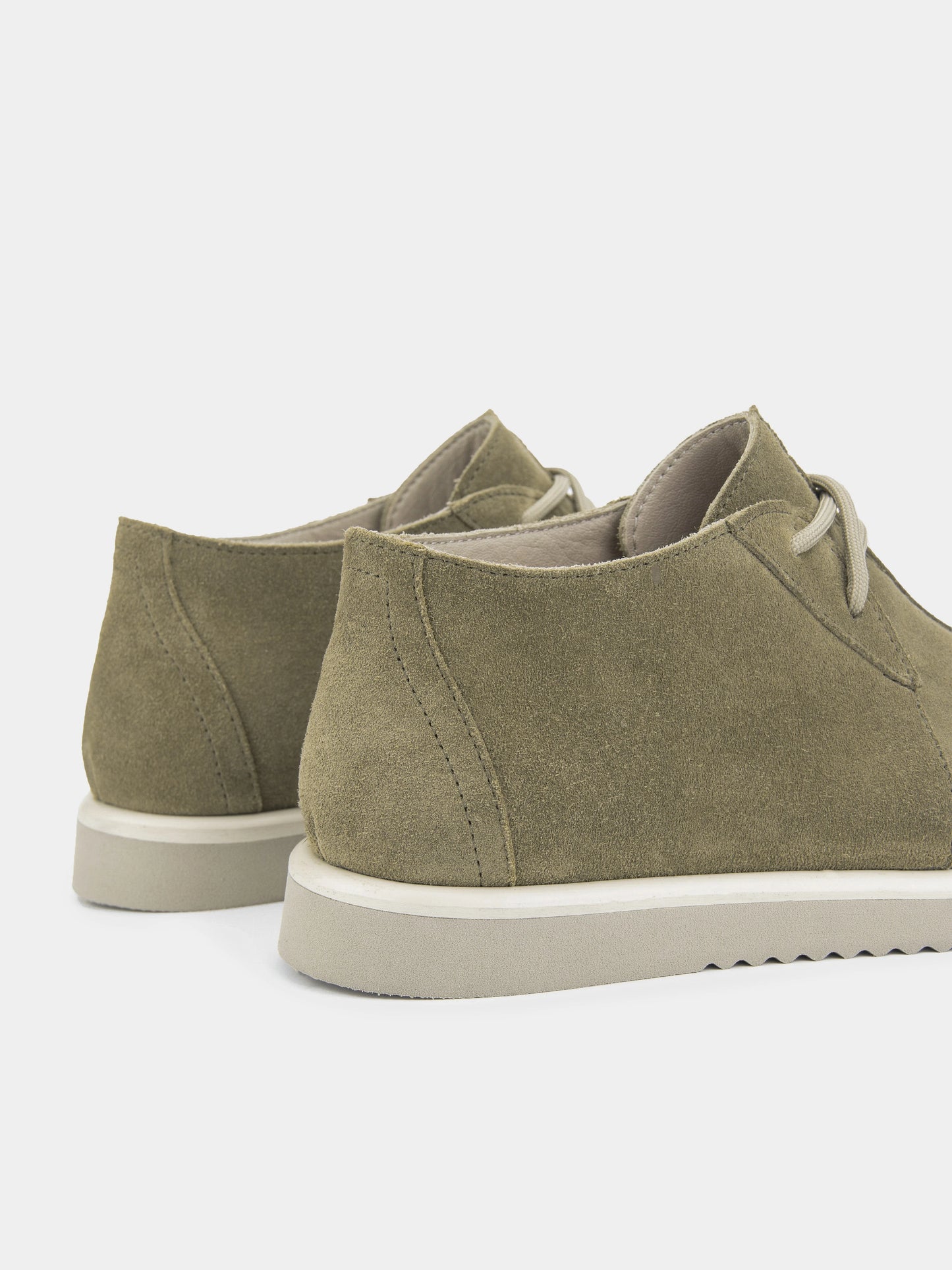 DAISY черевики анатомічної форми зелені замшеві