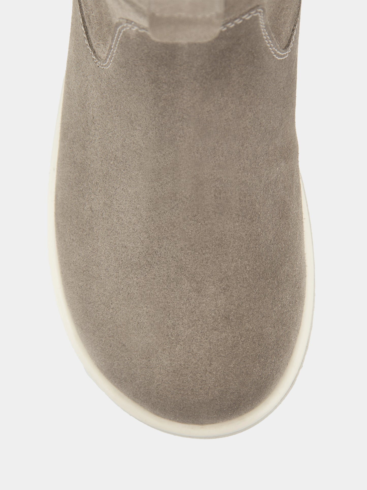 MERAN черевики бежеві замшеві на байці