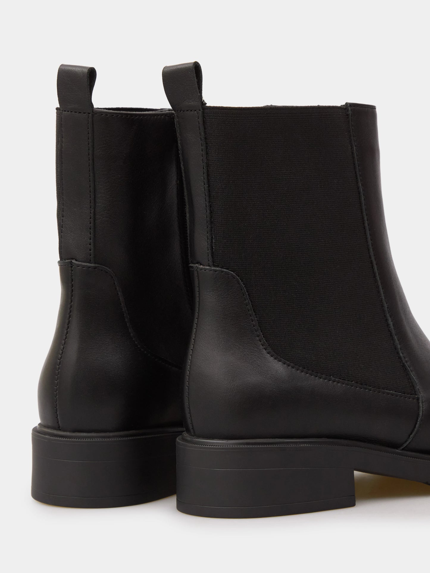 MILLY черевики челсі чорні шкіряні на байці