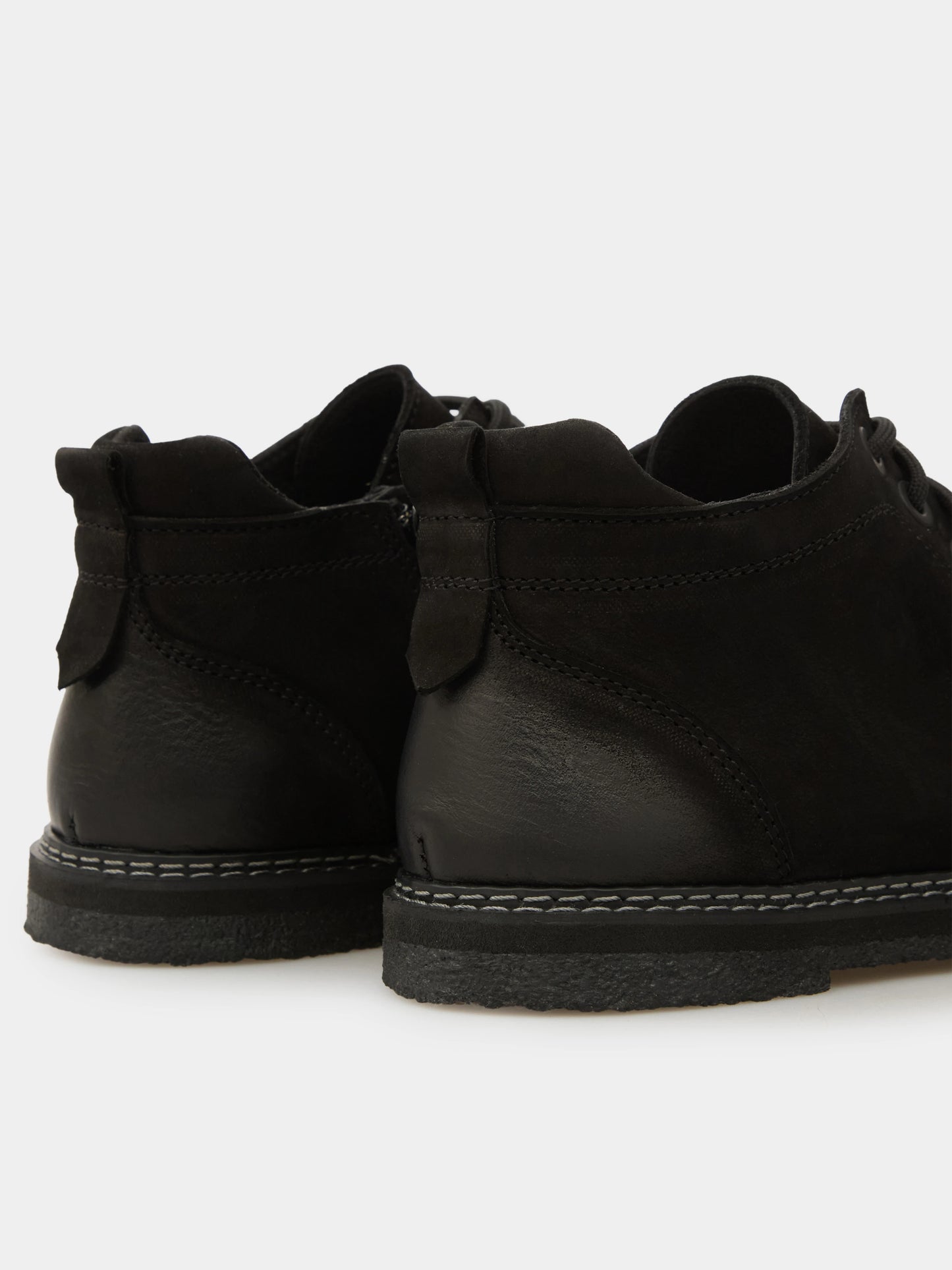 REY напівчеревики анатомічної форми чорні нубукові на байці