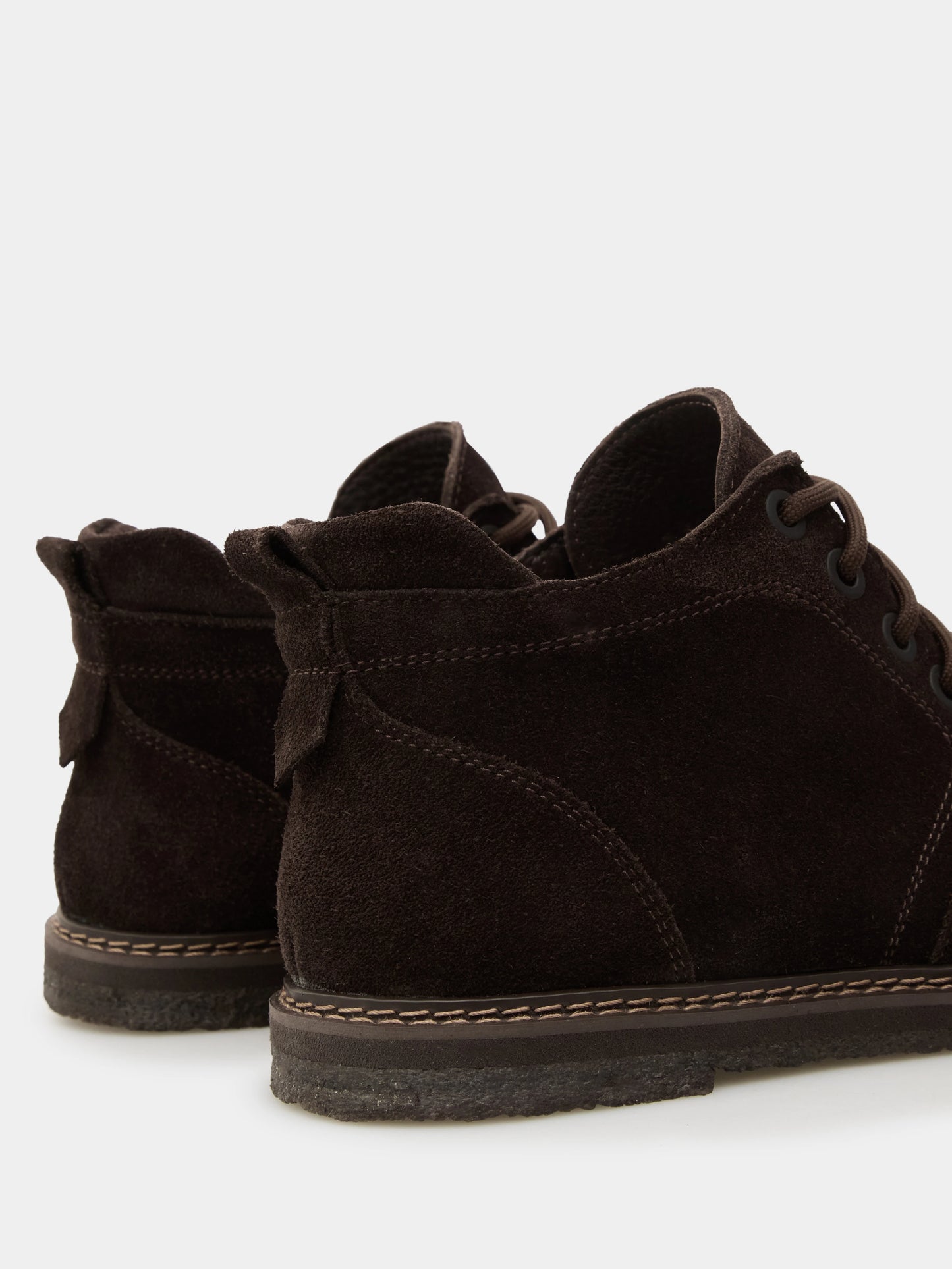 REY напівчеревики анатомічної форми шоколадні замшеві на вовні