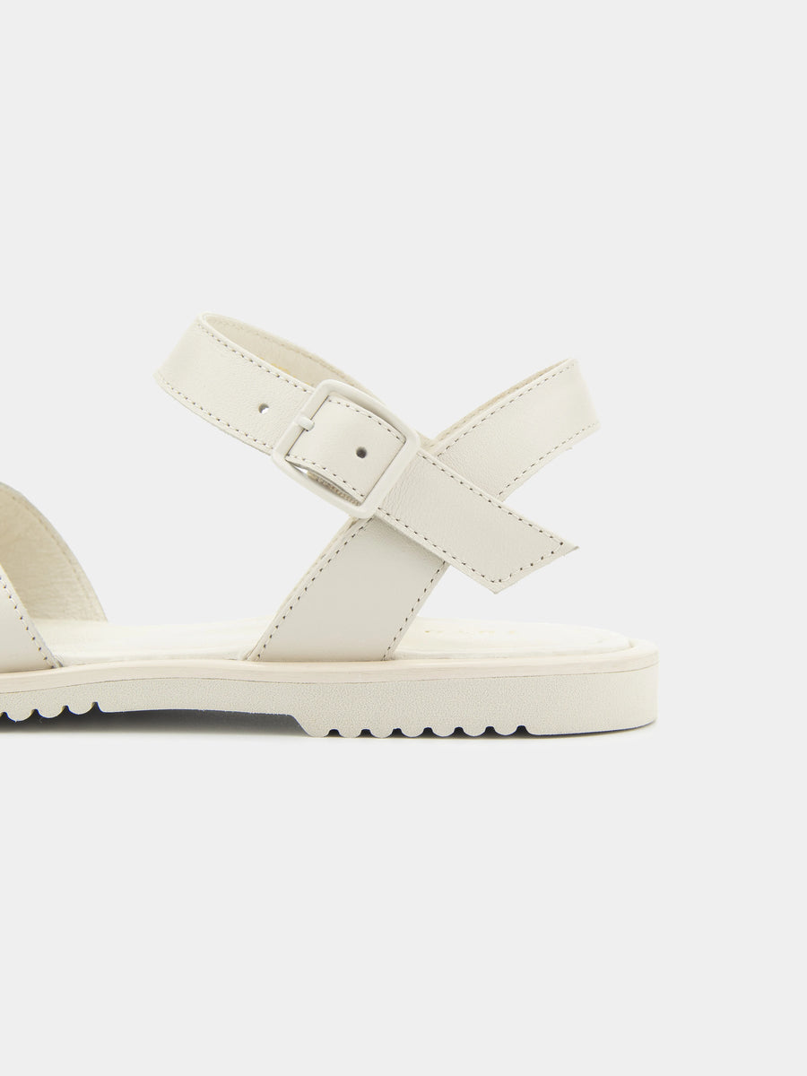 ELLE сандалі анатомічної форми світло-бежеві шкіряні