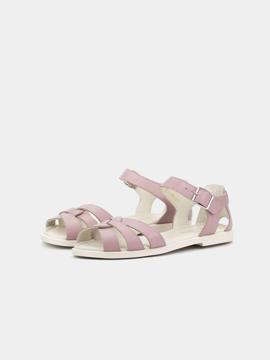 ELLE сандалі анатомічної форми рожеві шкіряні