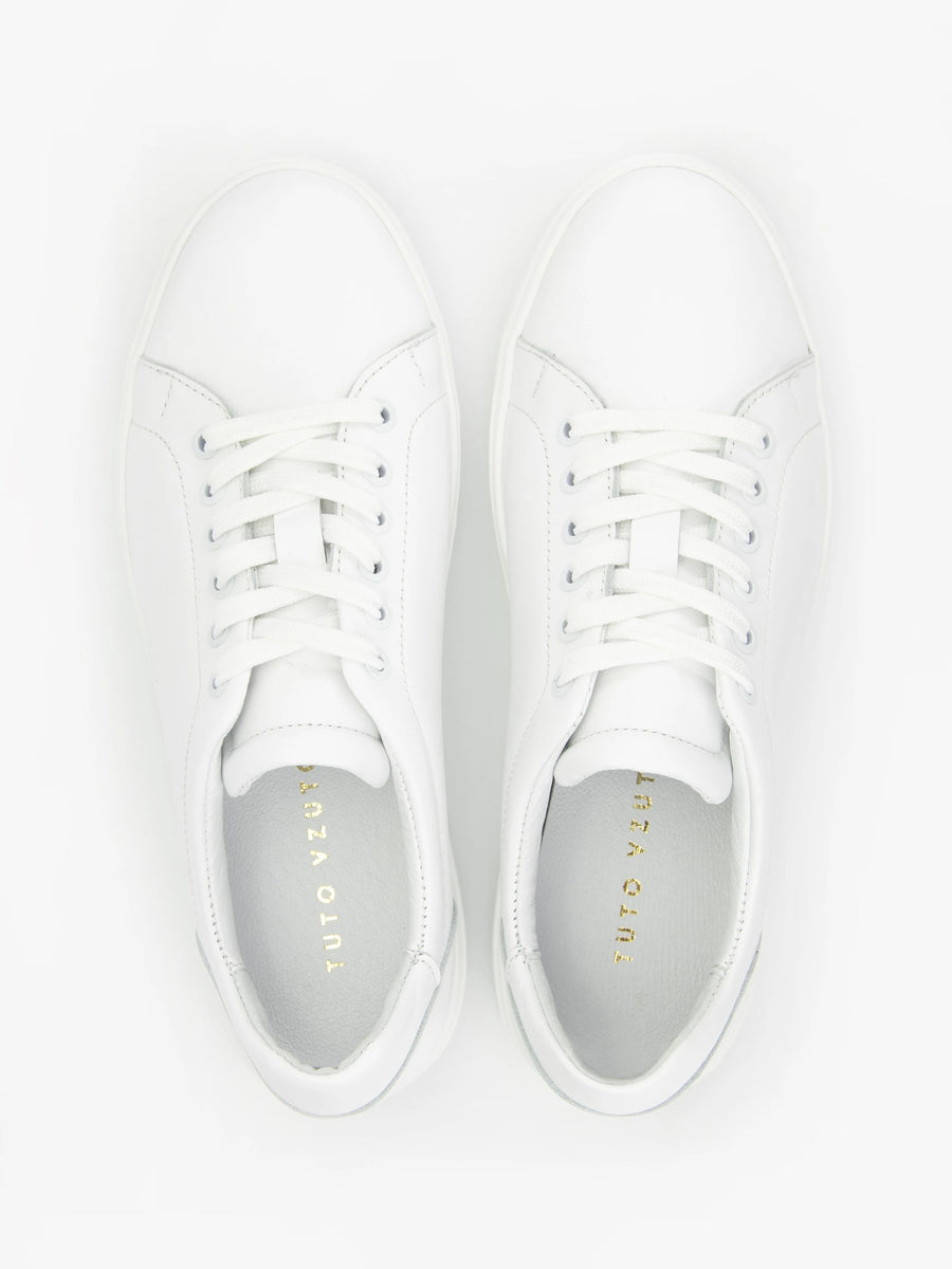 LIAM кеди білі шкіряні