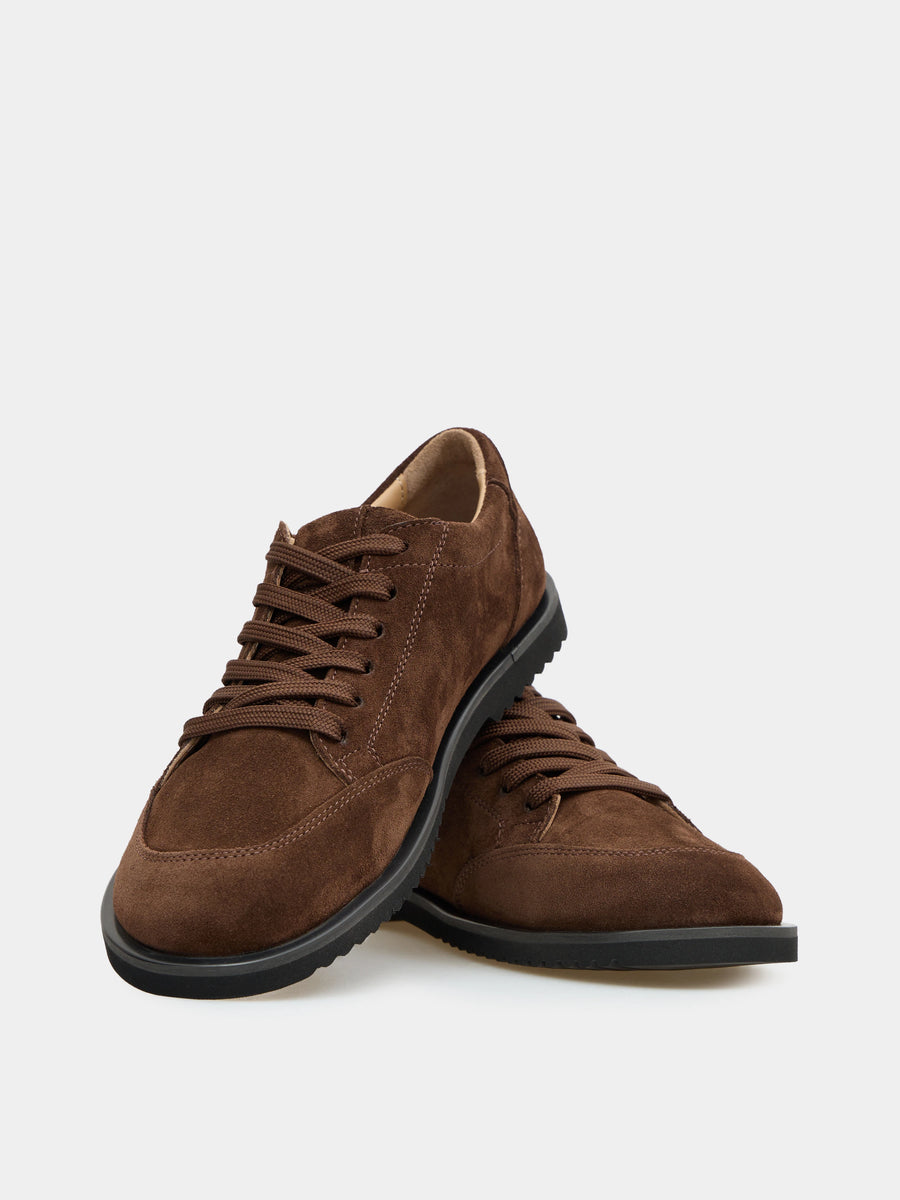 OLA кеди анатомічної форми шоколадні замшеві