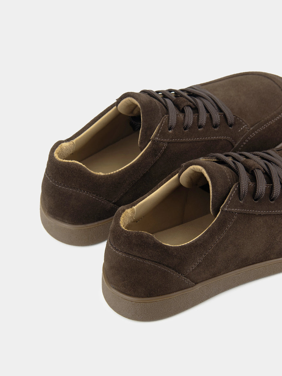 URBAN шоколадні замшеві кеди анатомічної форми