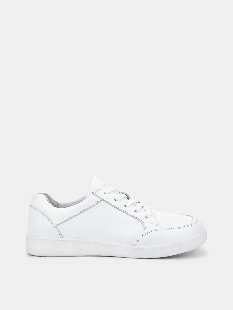 URBAN білі шкіряні кеди анатомічної форми