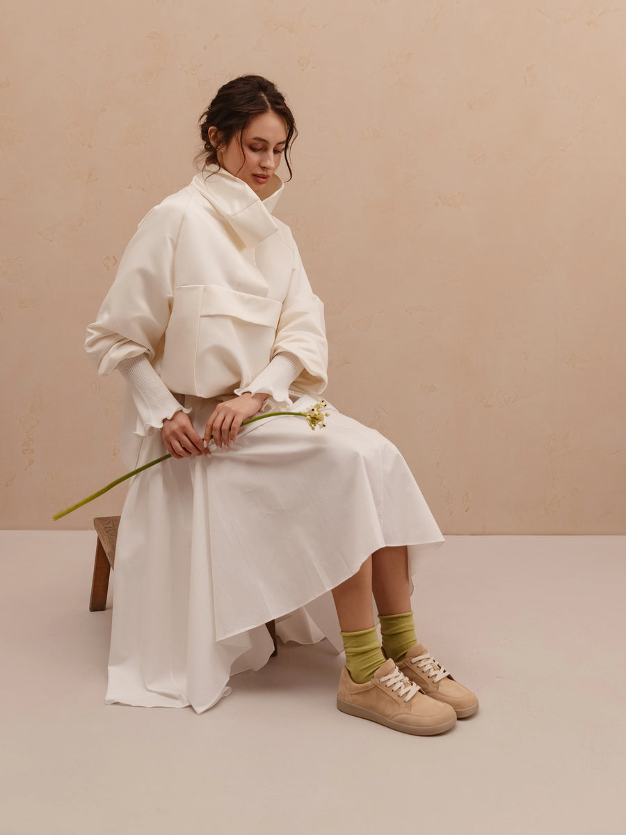 URBAN кеди анатомічної форми бежеві замшеві