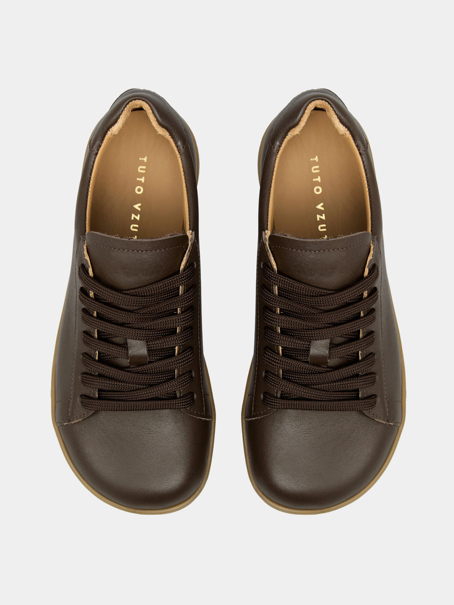 DAKOTA кеди анатомічної форми коричневі шкіряні