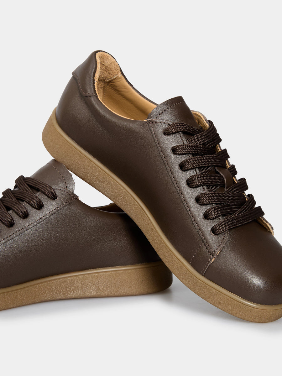 DAKOTA кеди анатомічної форми коричневі шкіряні