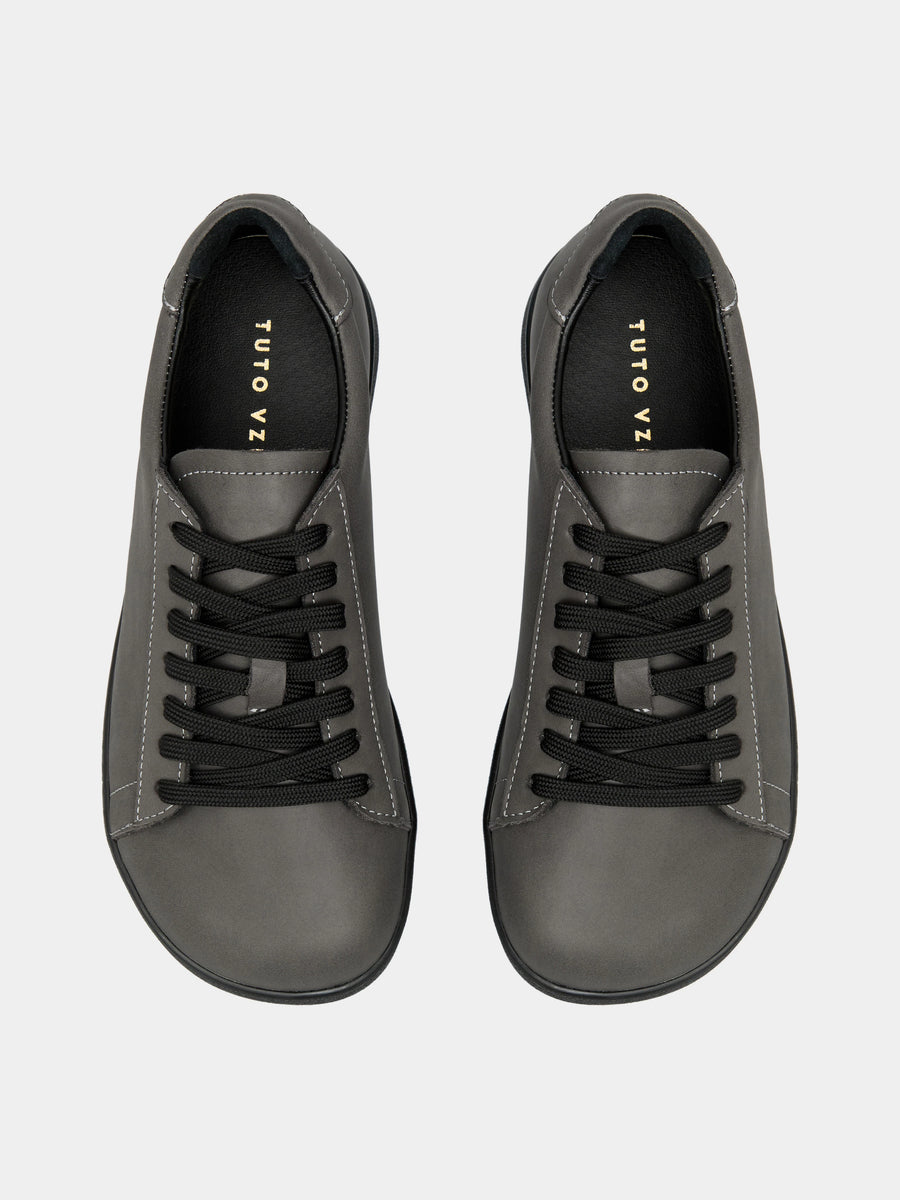 DAKOTA кеди анатомічної форми сірі шкіряні