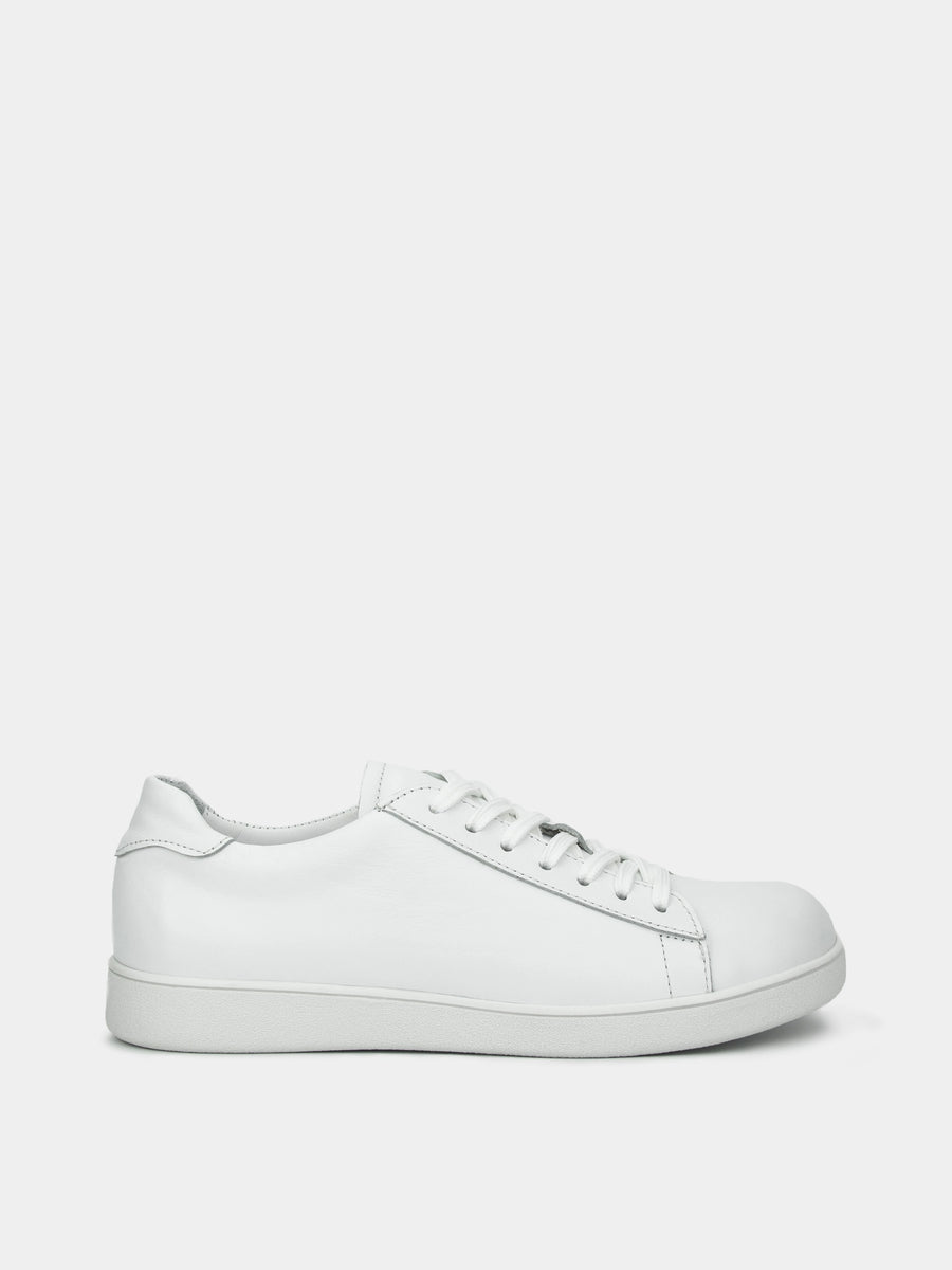 DAKOTA кеди анатомічної форми білі шкіряні