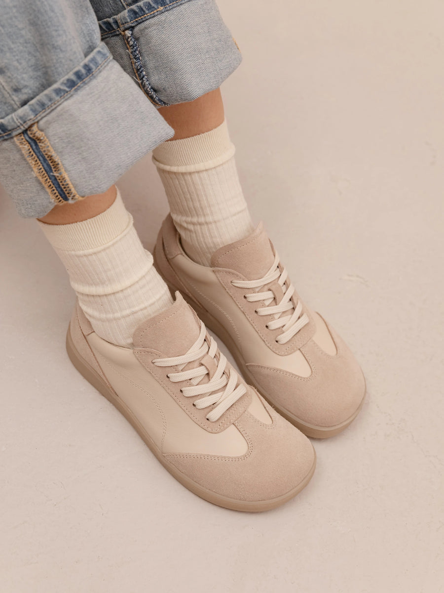 NOLA кеди анатомічної форми бежеві замшеві