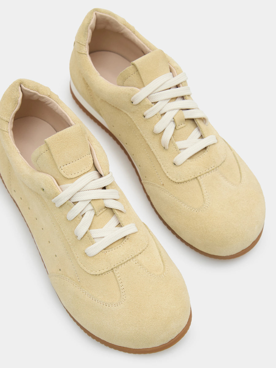 SUNNY кросівки без підкладки жовті замшеві