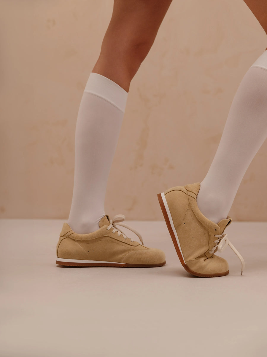 SUNNY кросівки без підкладки жовті замшеві