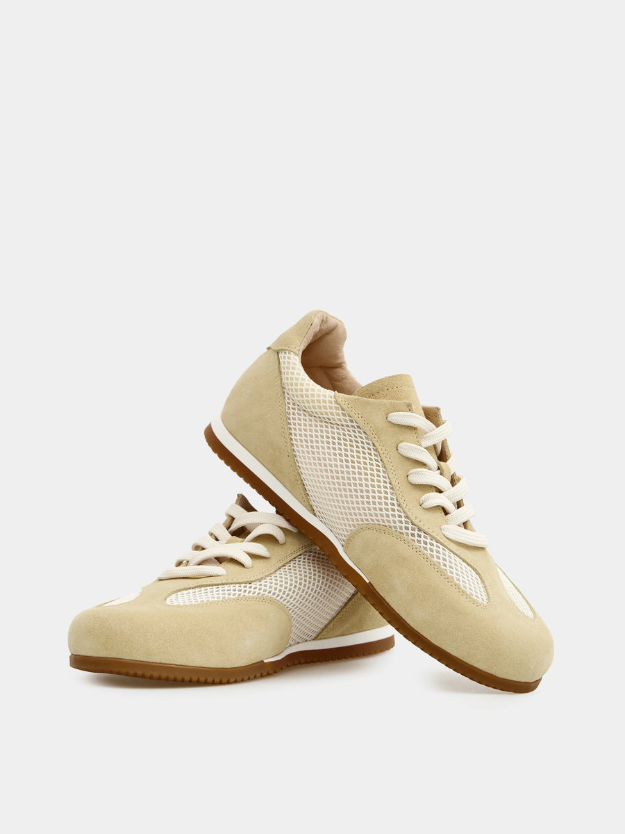 RORY кросівки анатомічної форми жовті замшеві