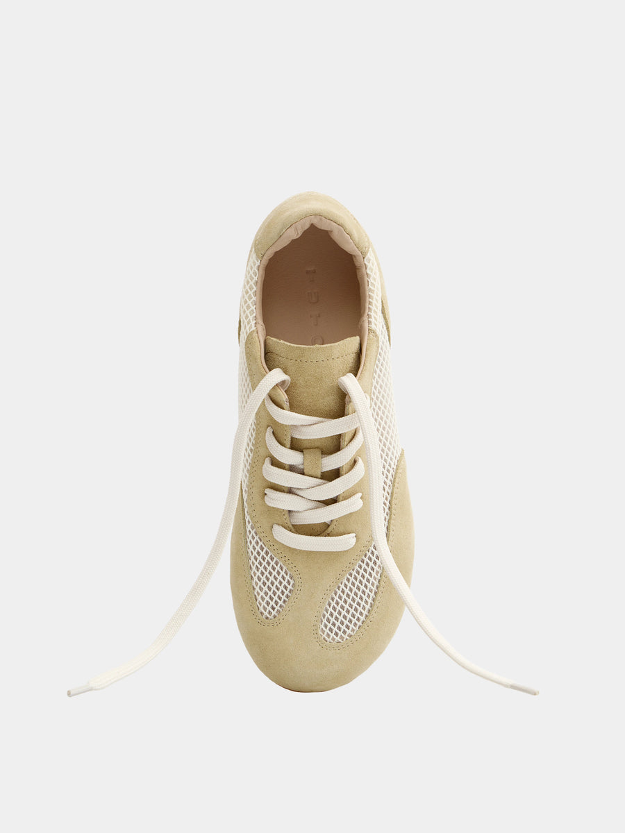 RORY кросівки анатомічної форми жовті замшеві