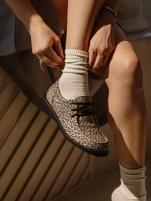 HOPE туфлі анатомічної форми леопардові замшеві