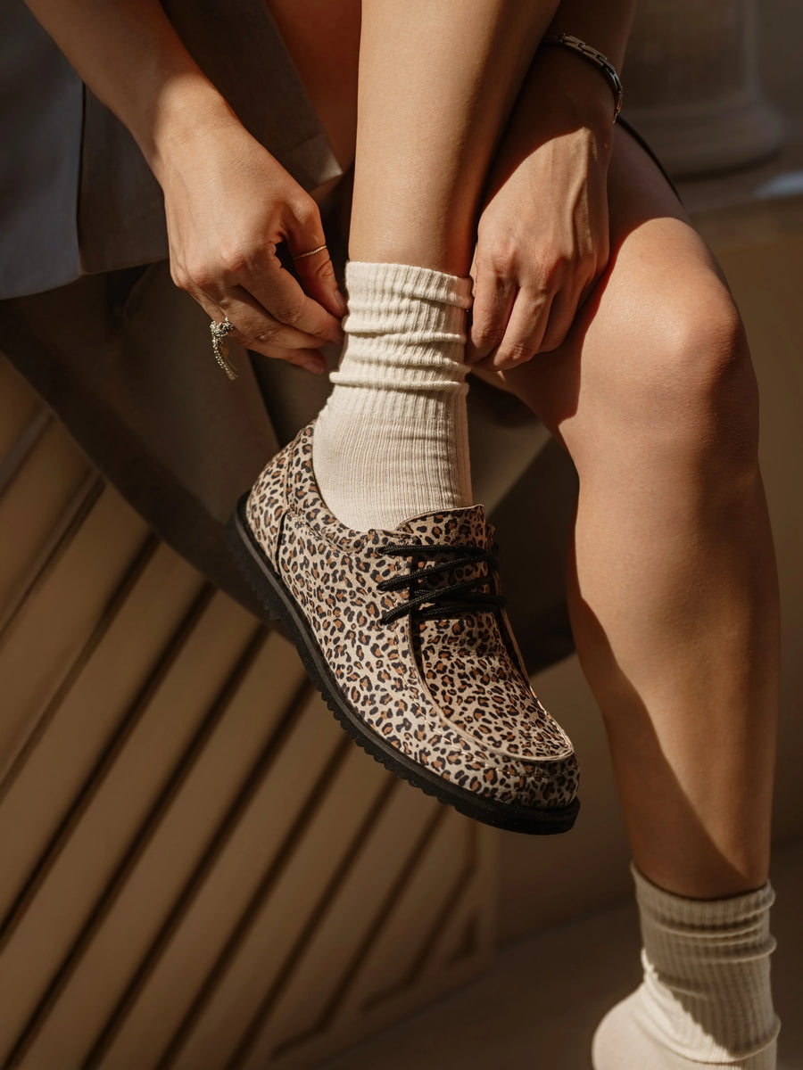 HOPE туфлі анатомічної форми леопардові замшеві