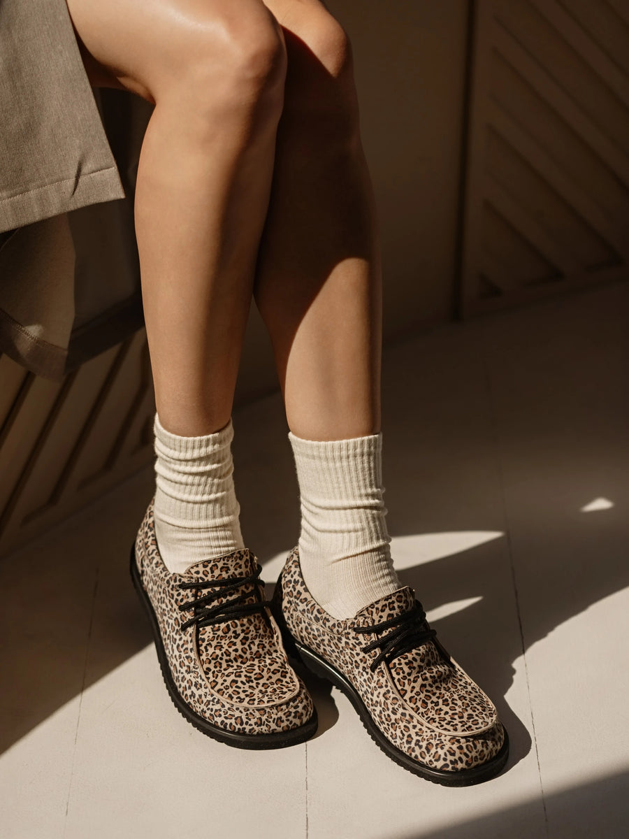 HOPE туфлі анатомічної форми леопардові замшеві