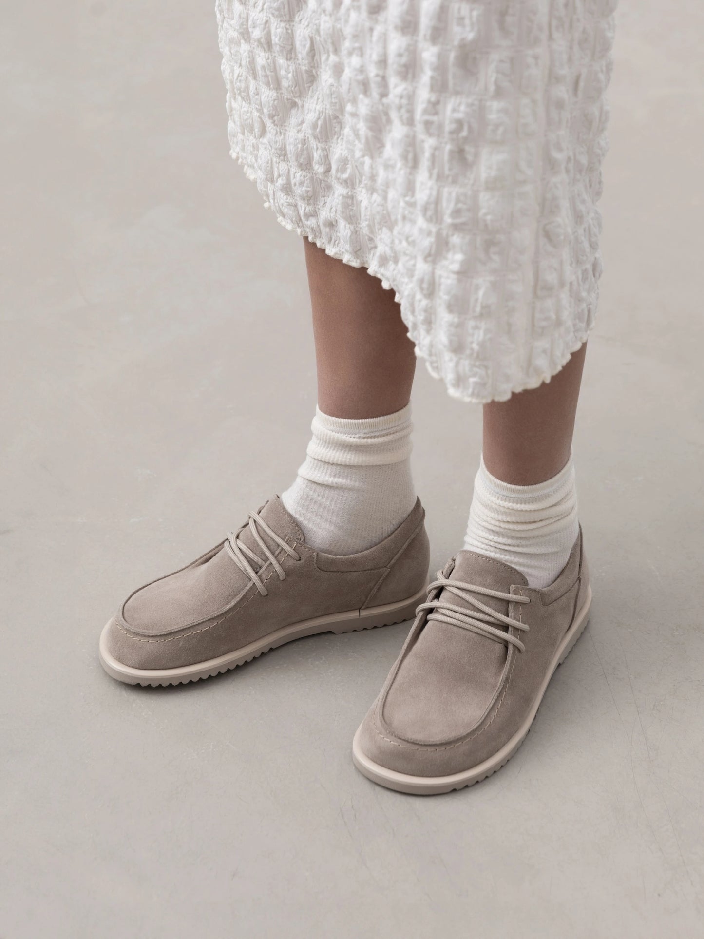 HOPE туфлі анатомічної форми бежеві замшеві