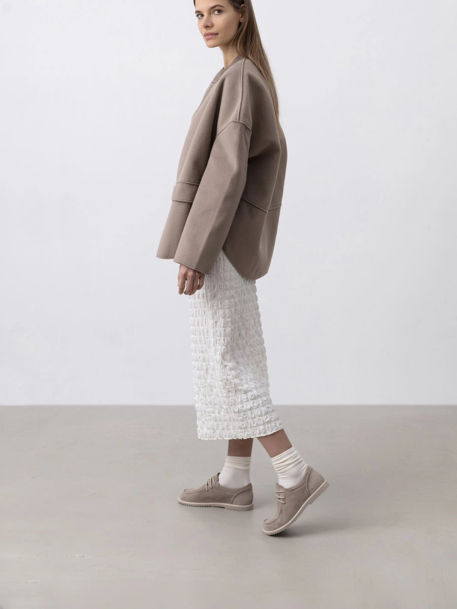 HOPE туфлі анатомічної форми бежеві замшеві