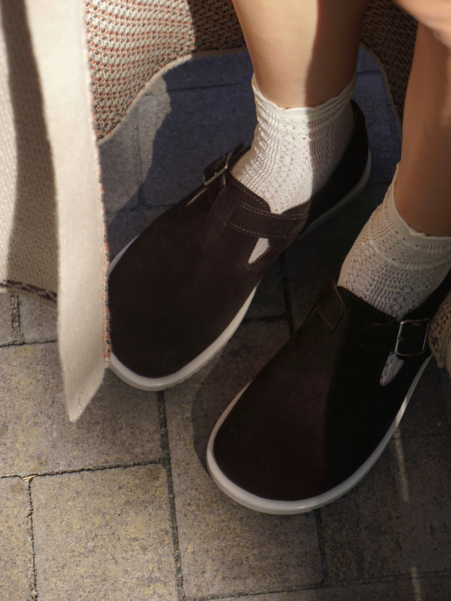 WHITNEY туфлі коричневі замшеві анатомічні