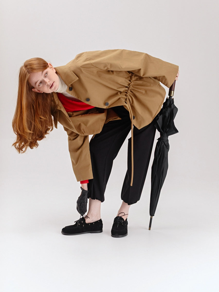 RUFI туфлі топсайдери анатомічної форми чорні замшеві