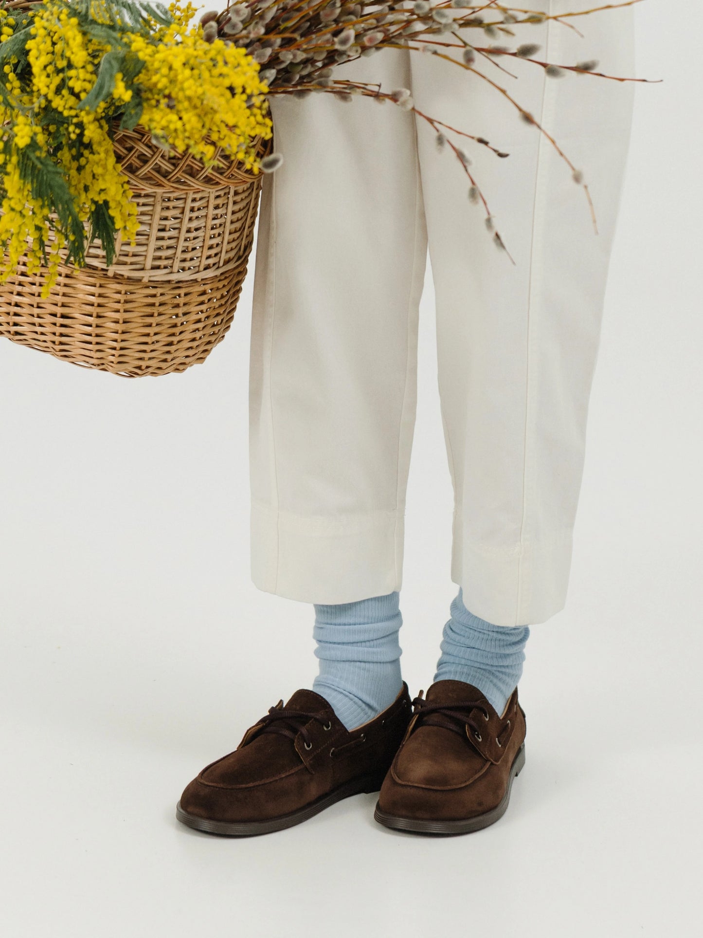 RUFI топсайдери шоколадні замшеві