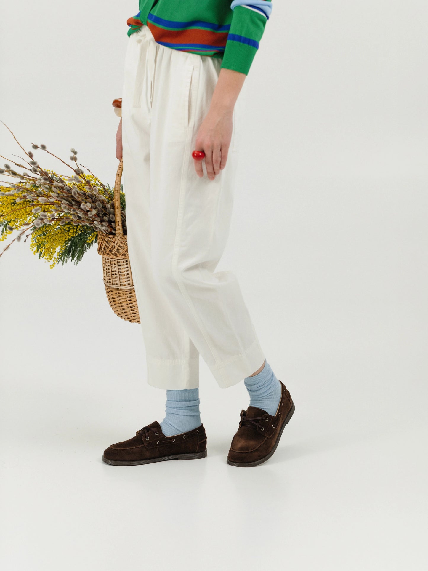 RUFI топсайдери шоколадні замшеві