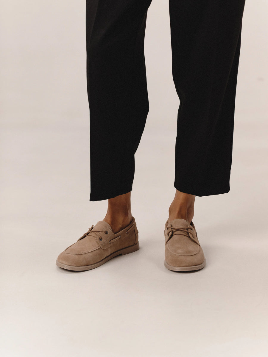 RUFI туфлі анатомічної форми світло-бежеві замшеві