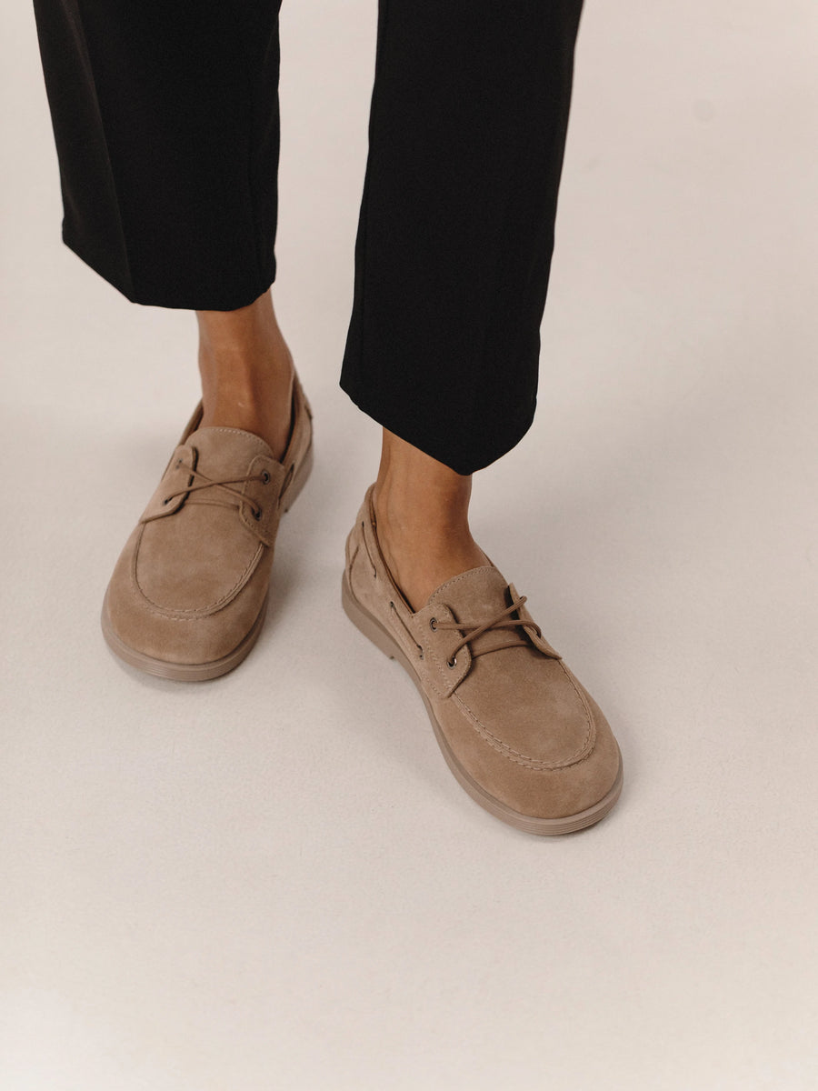 RUFI туфлі анатомічної форми світло-бежеві замшеві