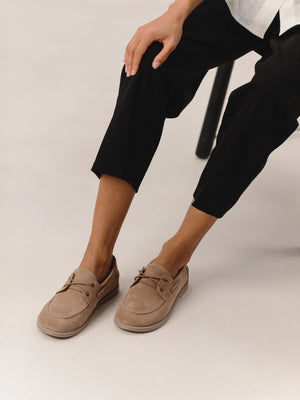 RUFI туфлі анатомічної форми світло-бежеві замшеві