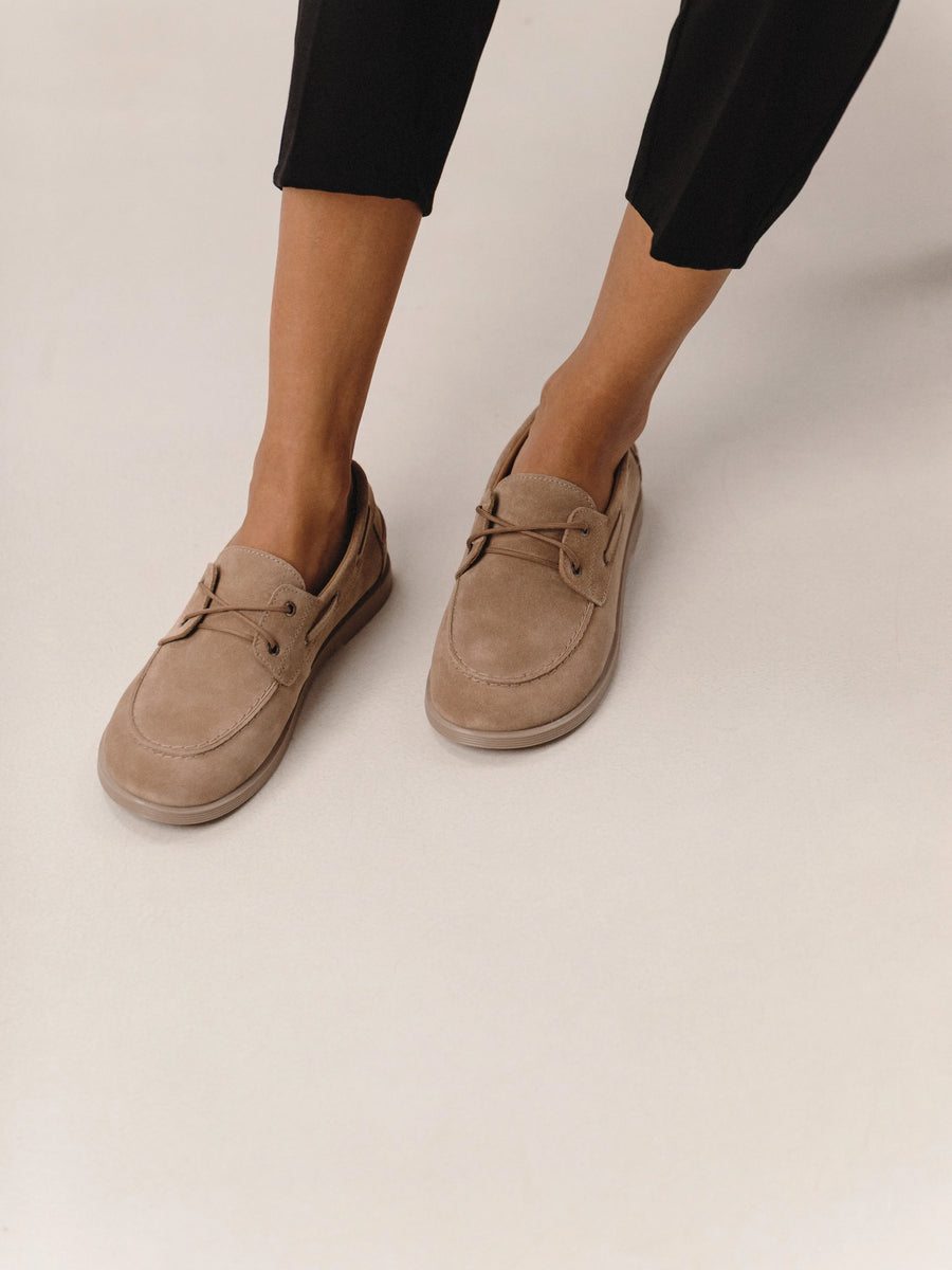 RUFI туфлі анатомічної форми світло-бежеві замшеві