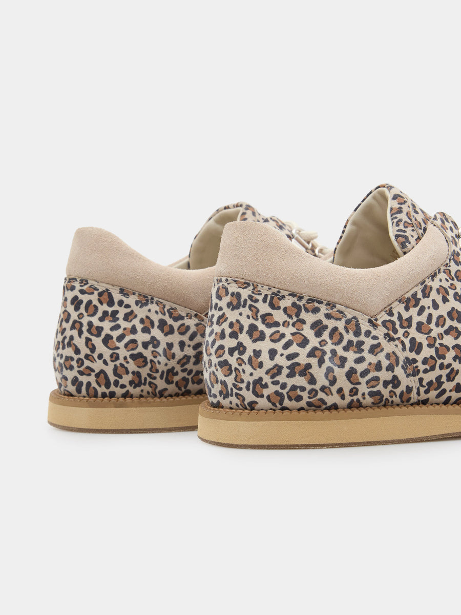 TIA туфлі анатомічної форми леопардові замшеві