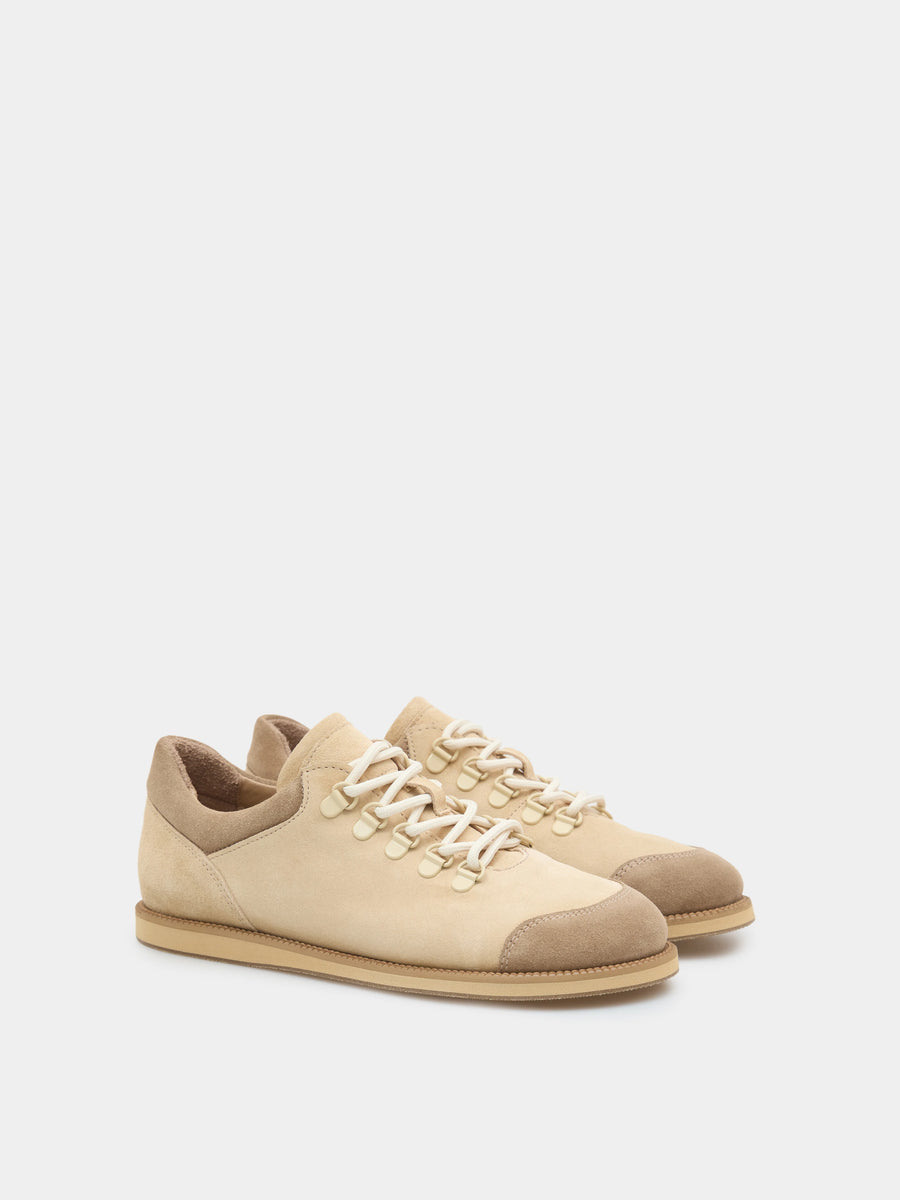 TIA туфлі анатомічної форми бежеві замшеві