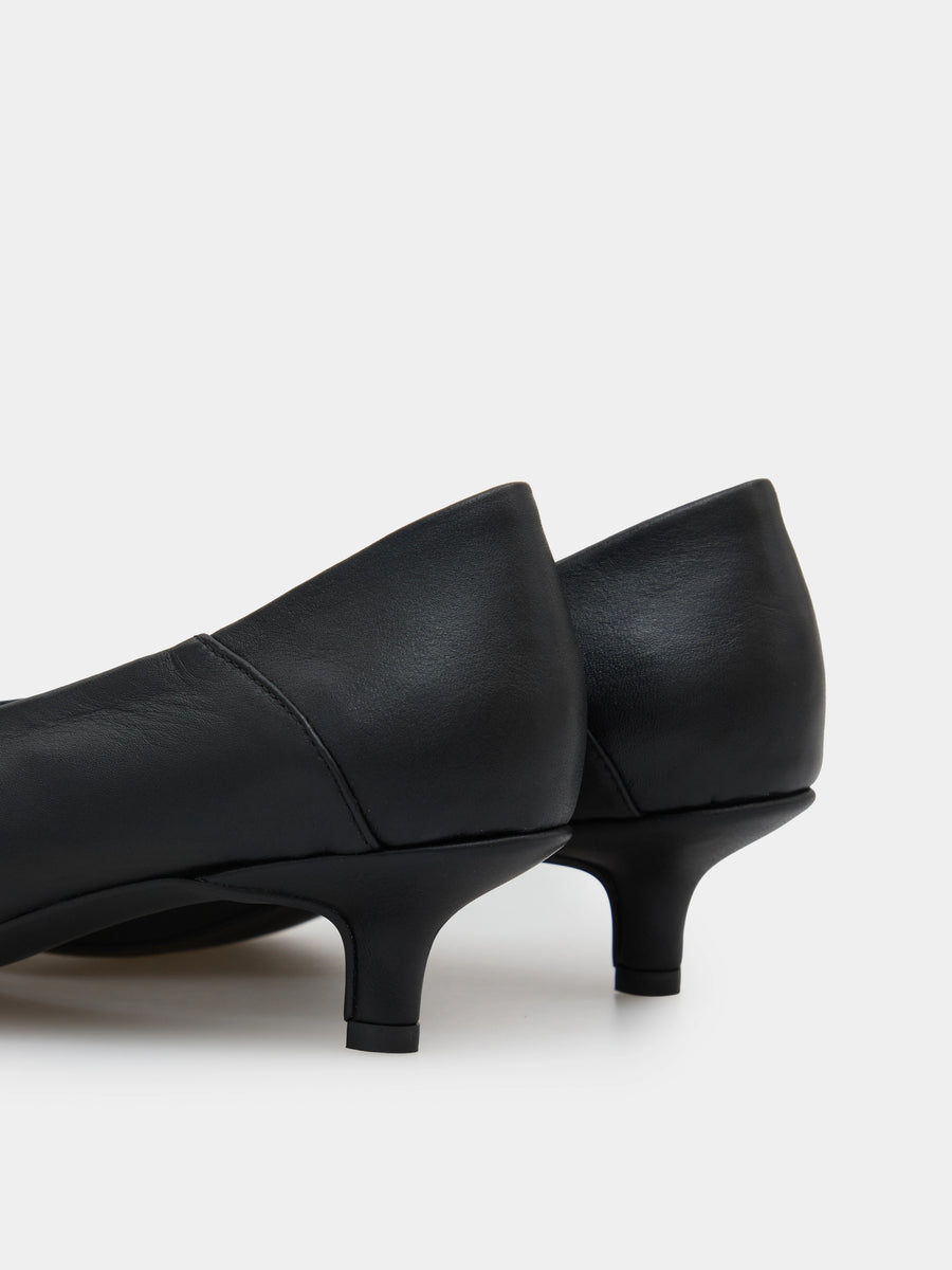 CHRIS човники чорні шкіряні