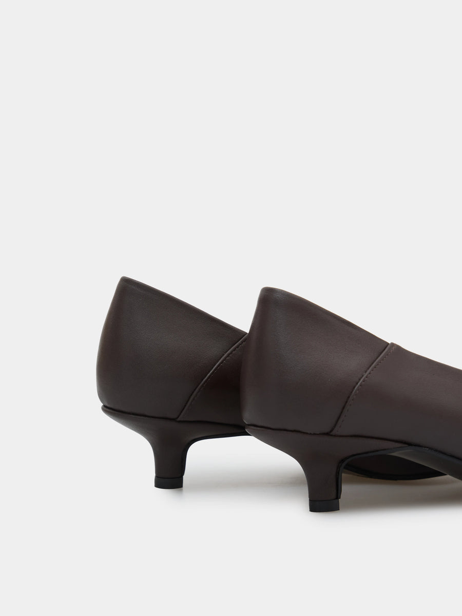 CHRIS човники коричневі шкіряні