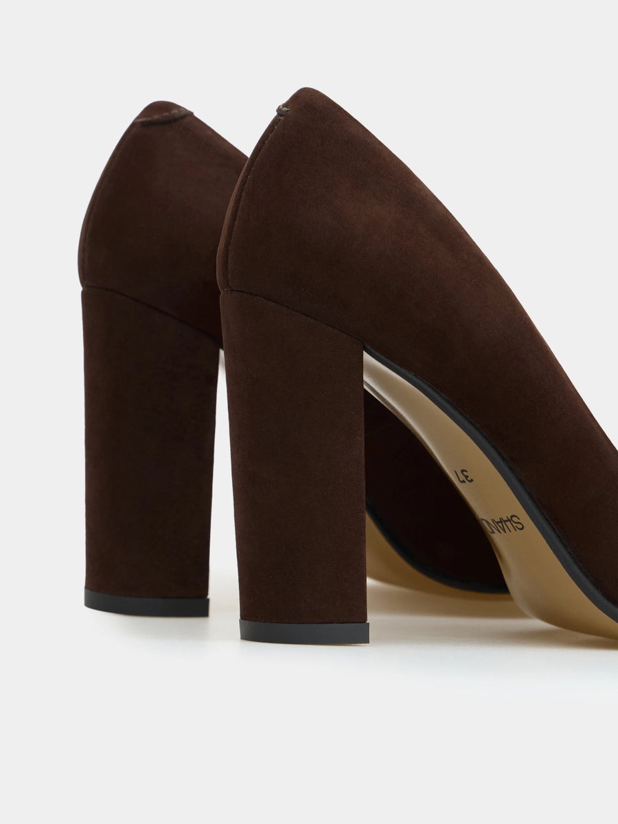 NELL човники коричневі нубукові