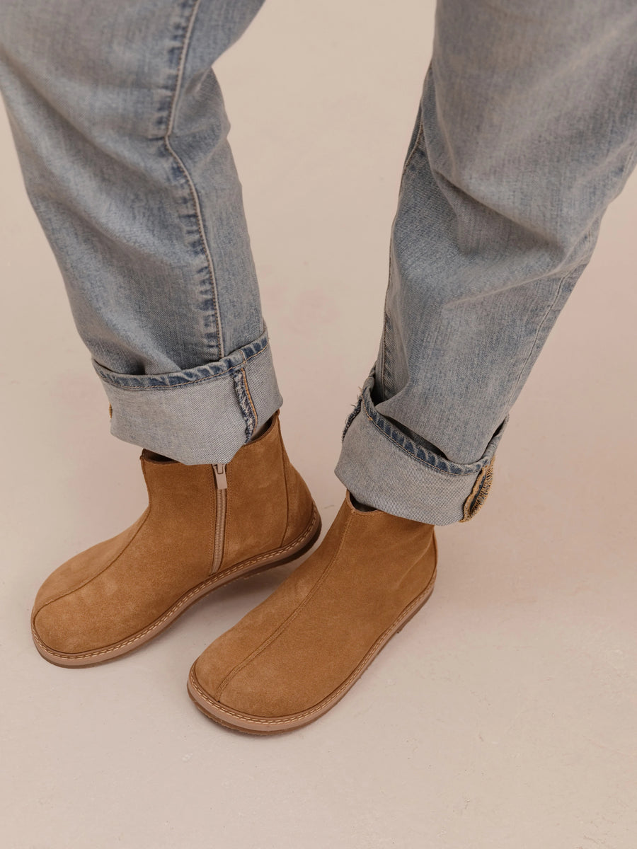 CIANA черевики анатомічної форми бежеві замшеві