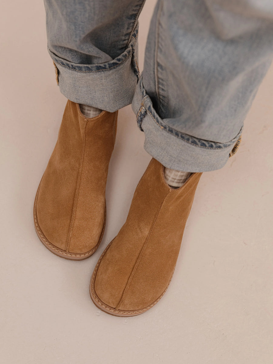 CIANA черевики анатомічної форми бежеві замшеві