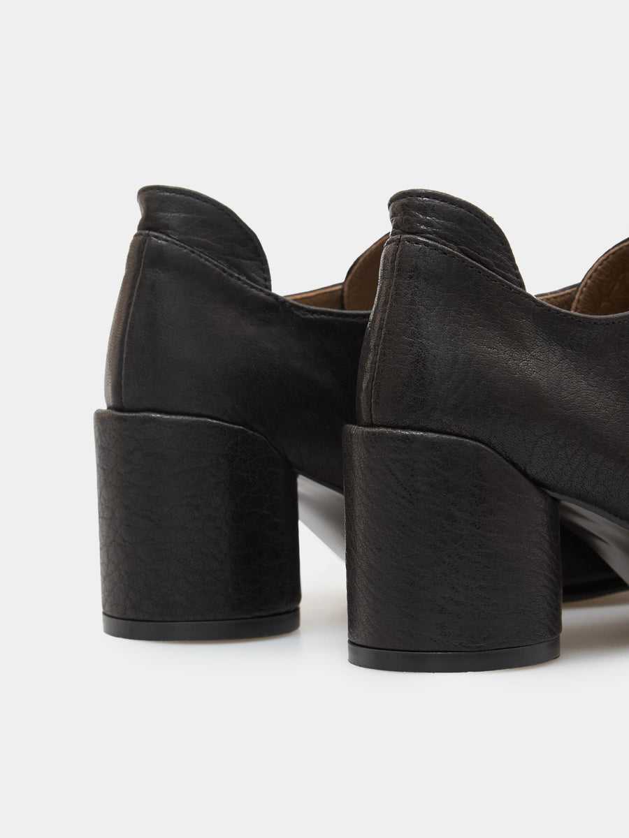 LEAH ботильйони чорні шкіряні