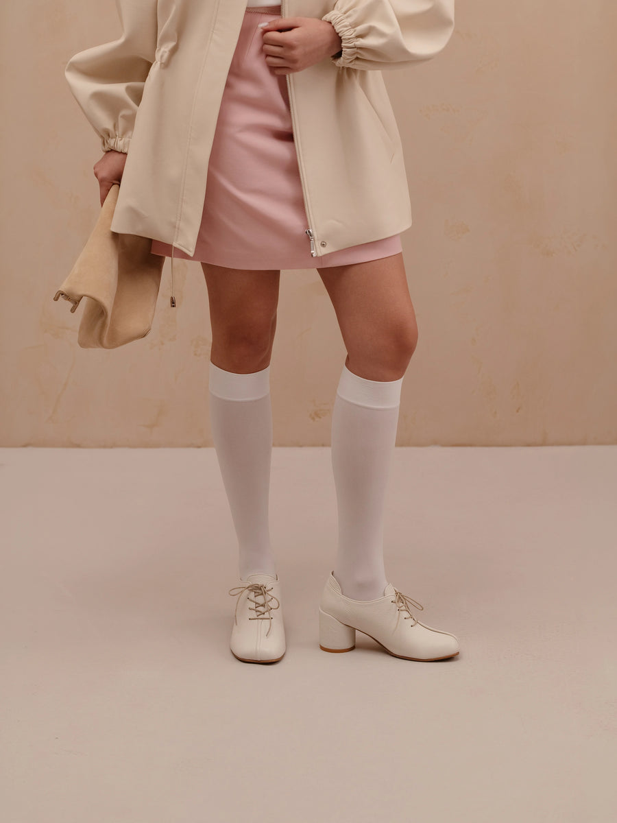 LEAH ботильйони молочні шкіряні