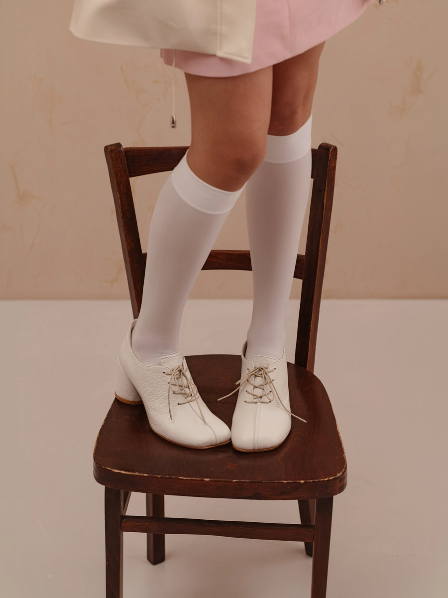 LEAH ботильйони молочні шкіряні