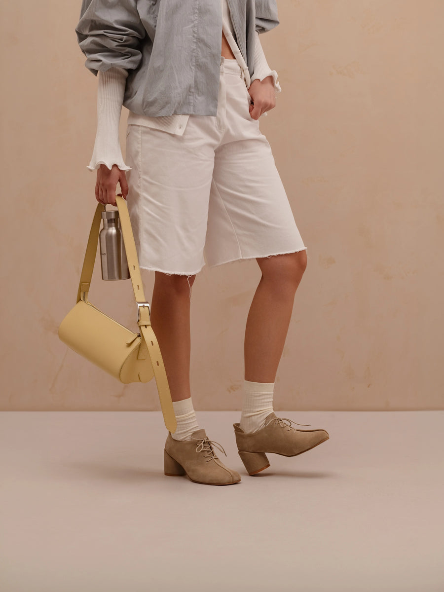 LEAH ботильйони пісочні замшеві