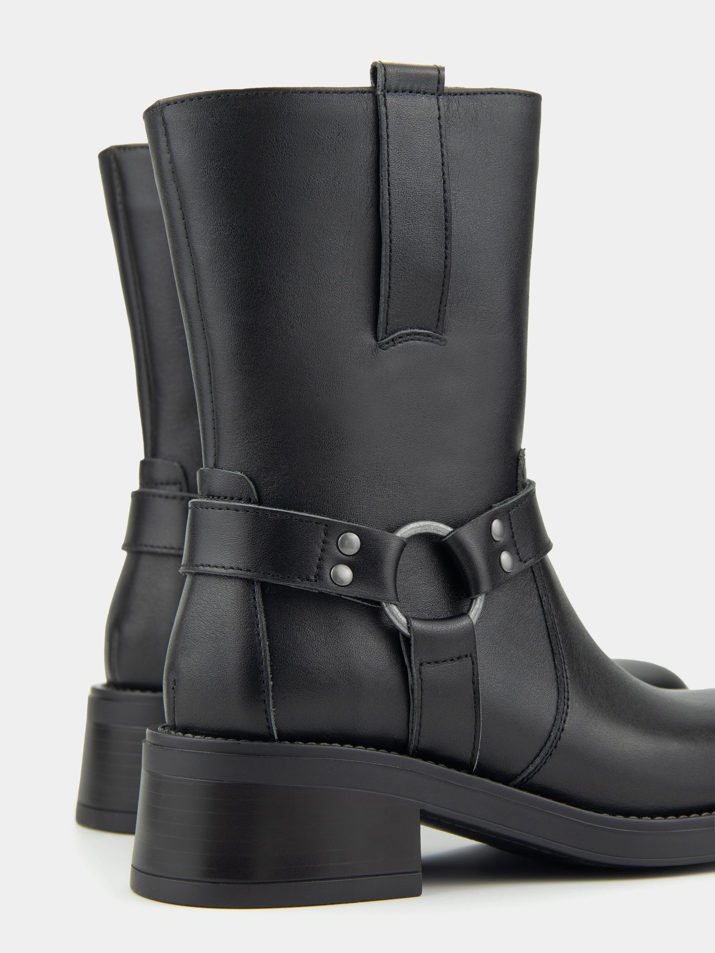 SEEMA черевики чорні шкіряні на байці