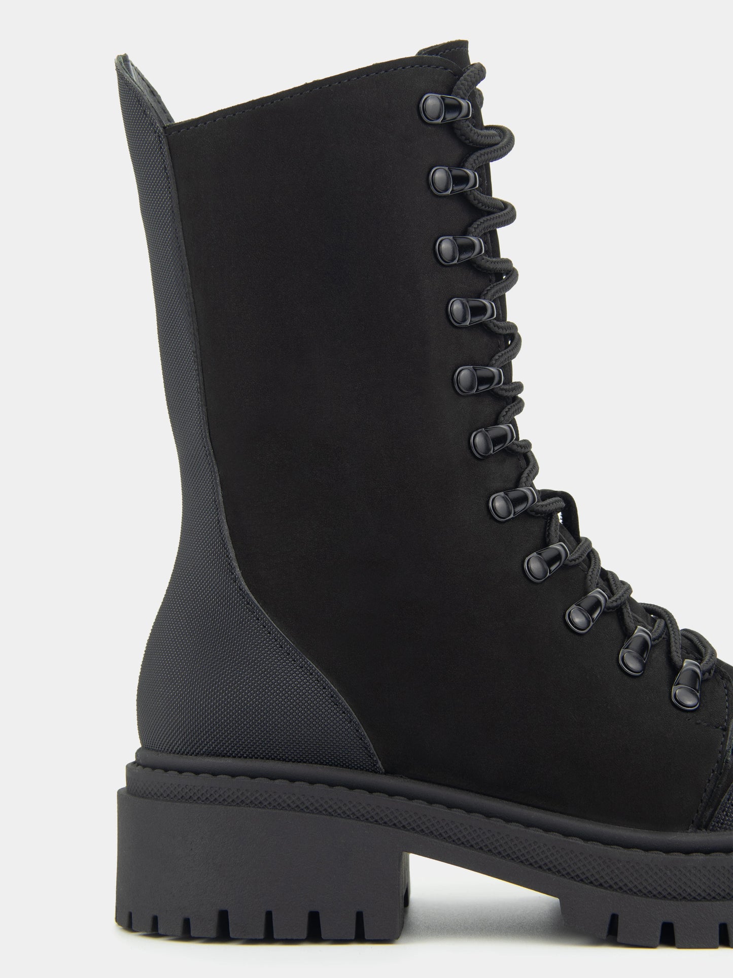 VICTORY черевики чорні нубукові на вовні