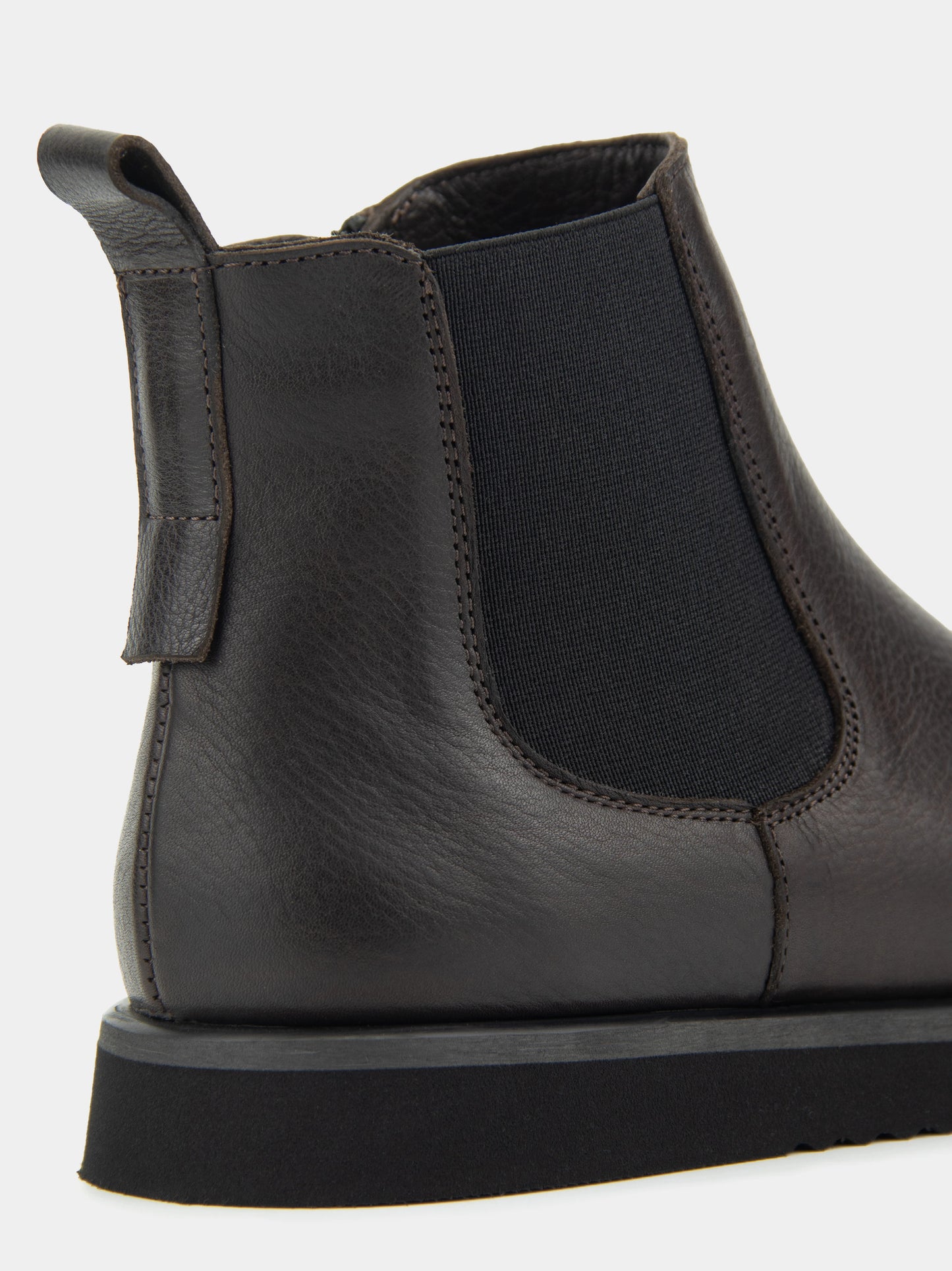 SEMPE черевики шоколадні шкіряні анатомічної форми