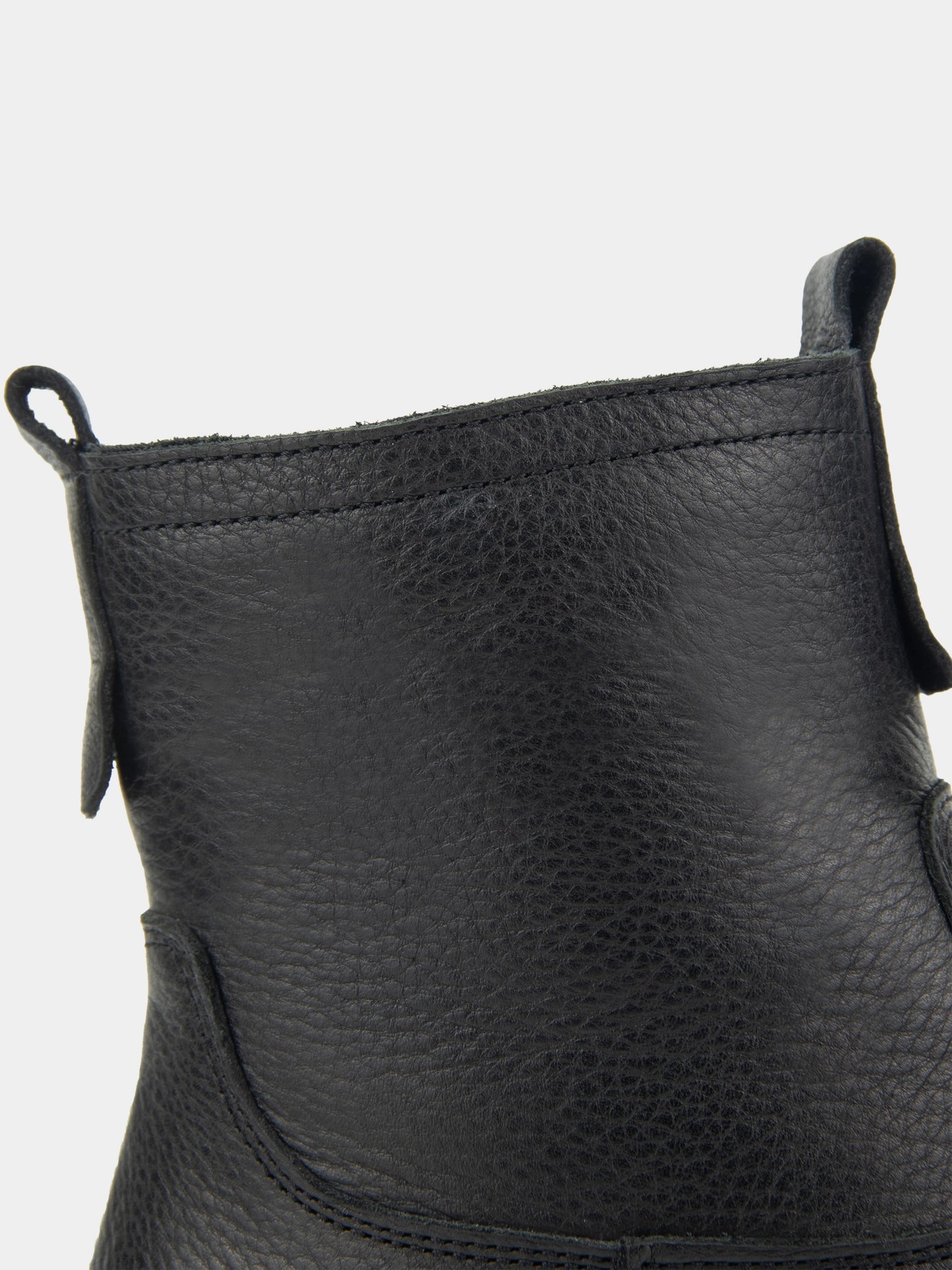 MERAN черевики чорні шкіряні анатомічної форми на вовні