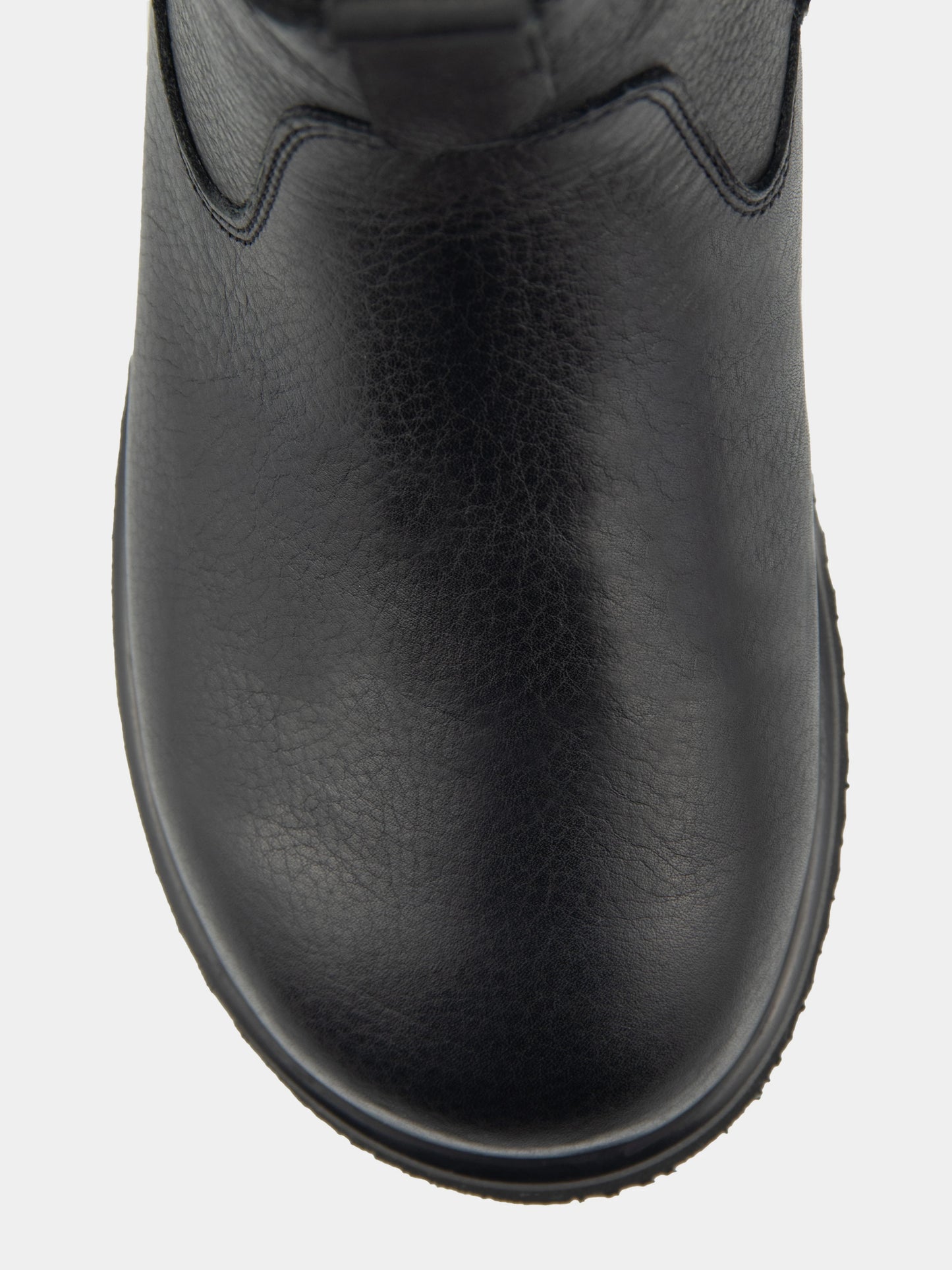 MERAN черевики чорні шкіряні анатомічної форми на вовні